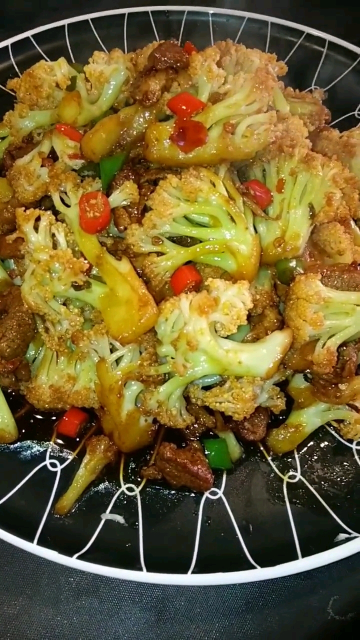 家常菜有机花菜教程 做法简单易学 味道杠杠的