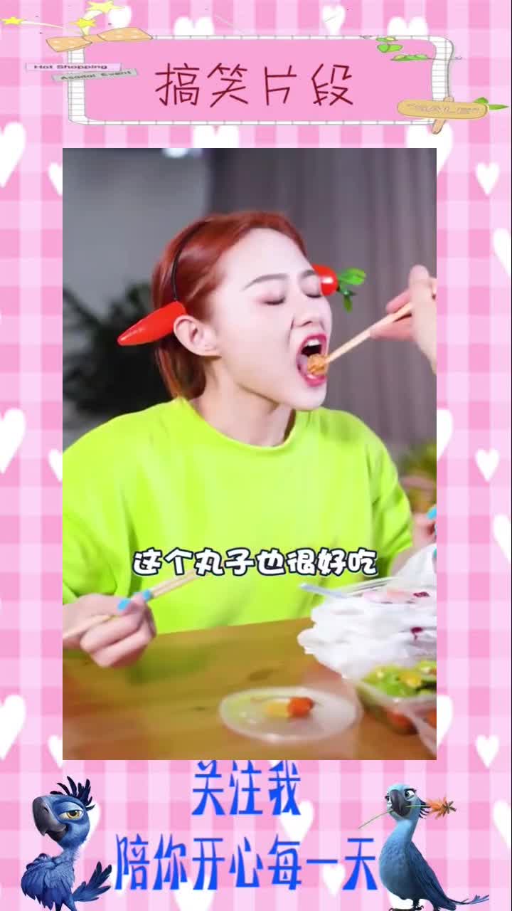 男朋友夹菜和女朋友夹菜的区别,real真实了!情侣,搞笑段子