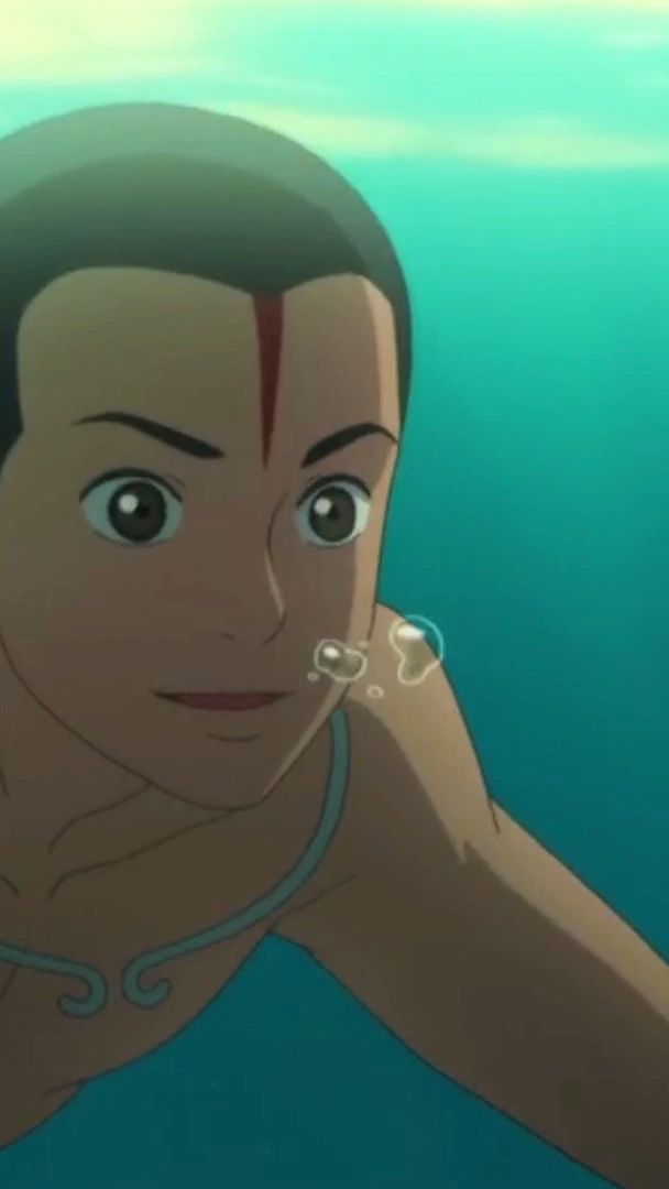 大鱼海棠:男孩一追红色海豚,海豚就跑了!