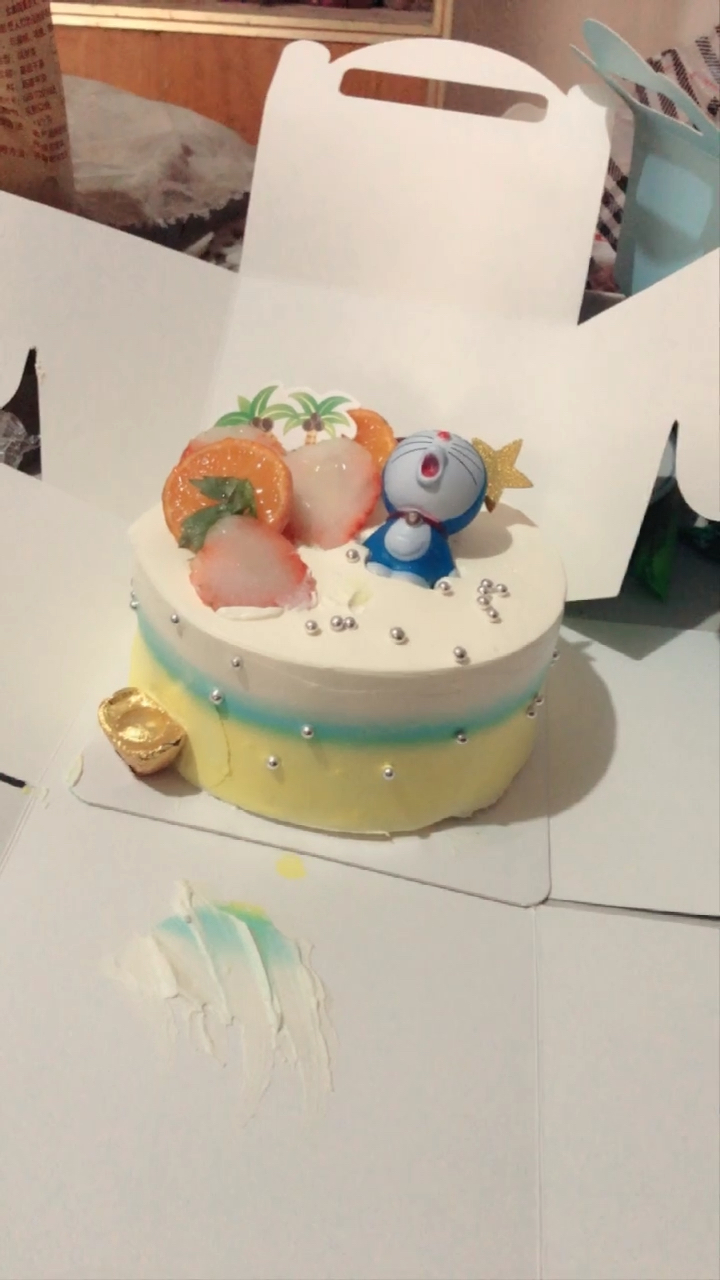 哆啦A梦生日蛋糕
