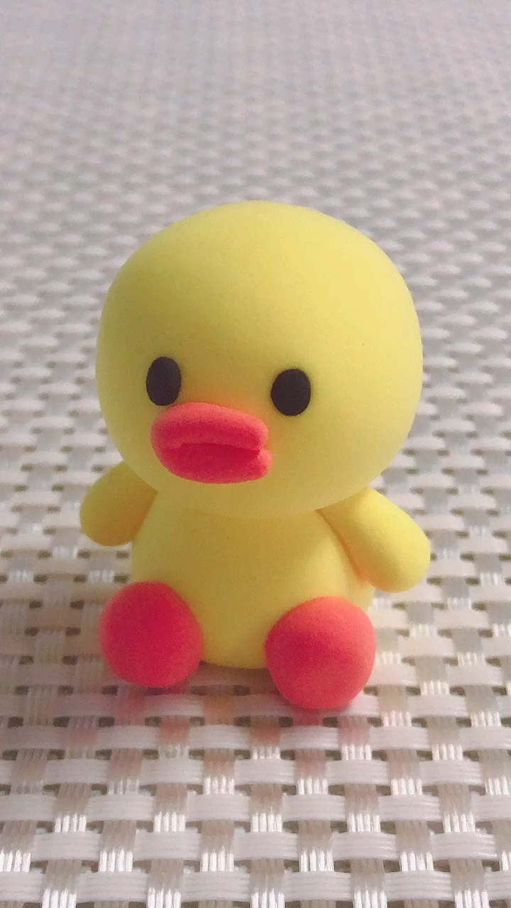 #寻找最牛手艺人#粘土DIY莎莉鸭