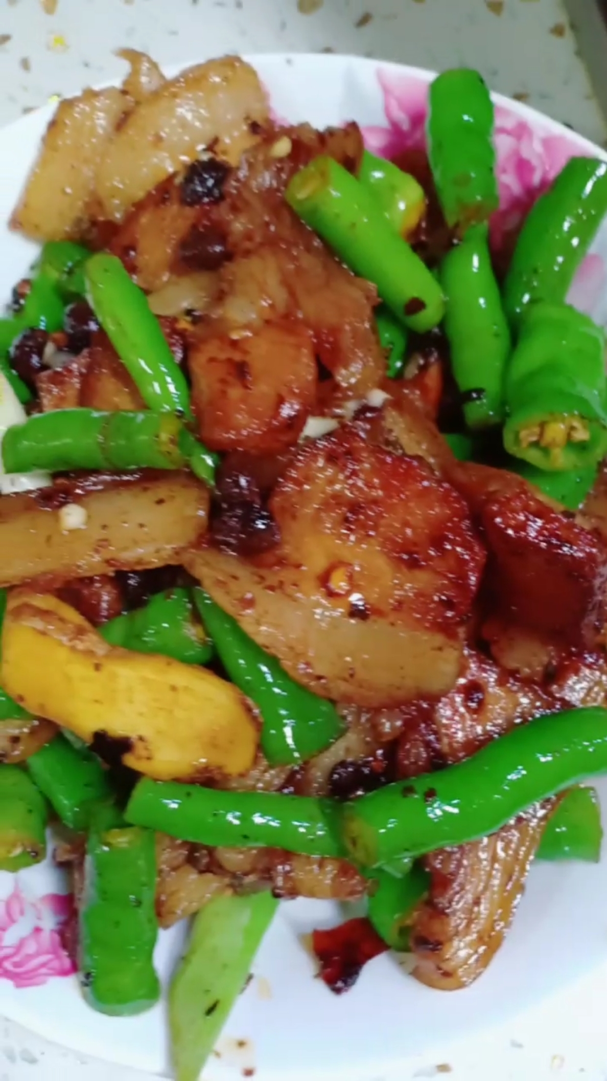 青椒炒肉