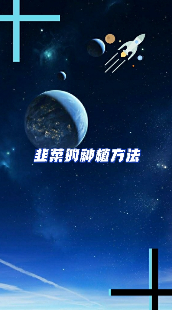韭菜的种植方法 