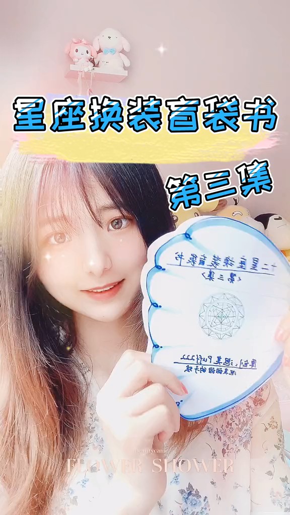 原创手工自制手绘Q版十二星座换装盲袋书拆盒