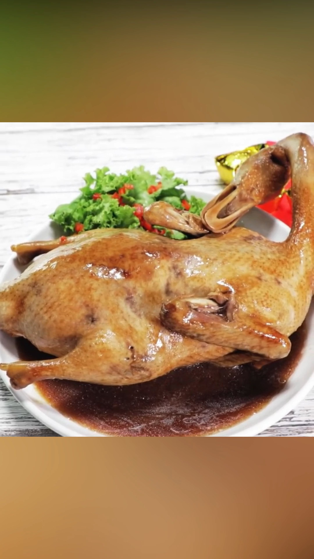 #家乡特色美食#苏沪名菜【八宝鸭】寓意颜值味道好  #上海  #江苏  #烤鸭  #卤鸭 