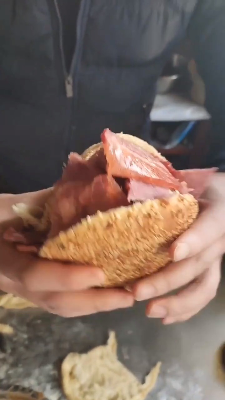 #美食记#烧饼夹压板垛子牛肉