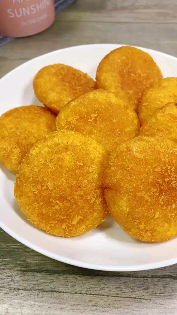 黄金南瓜饼 做法很简单