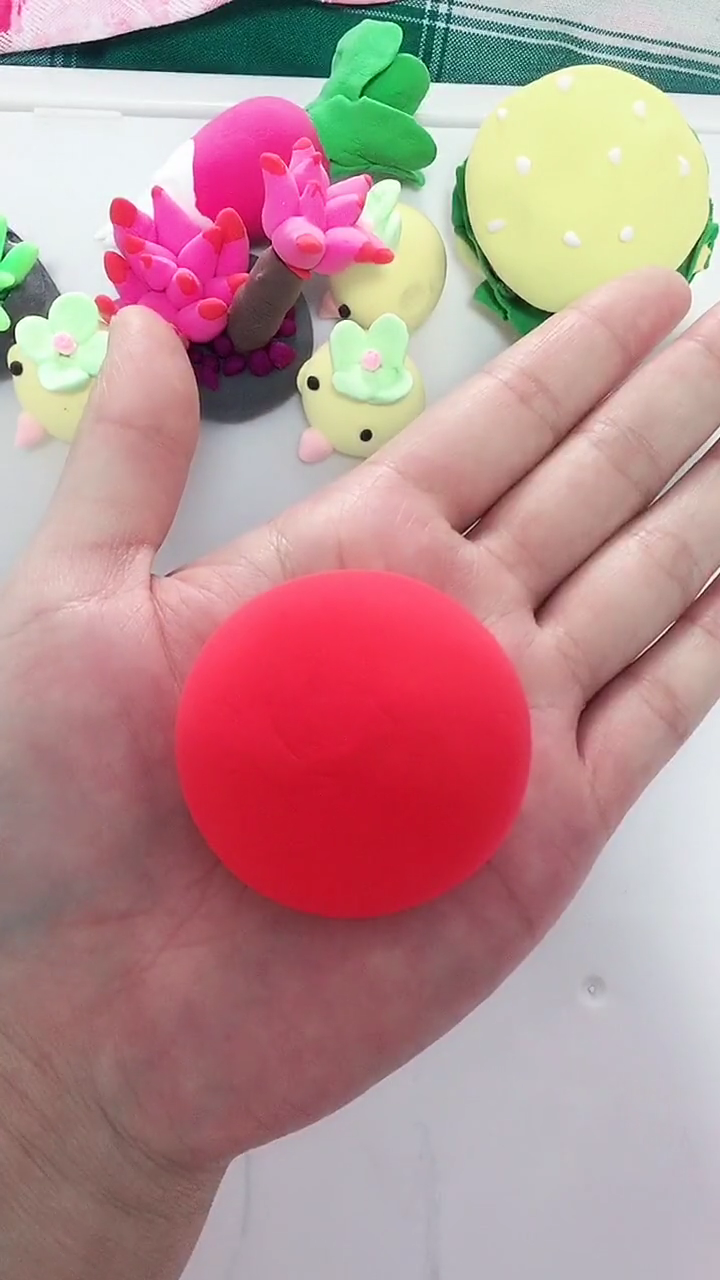 橡皮泥手工制作小动物