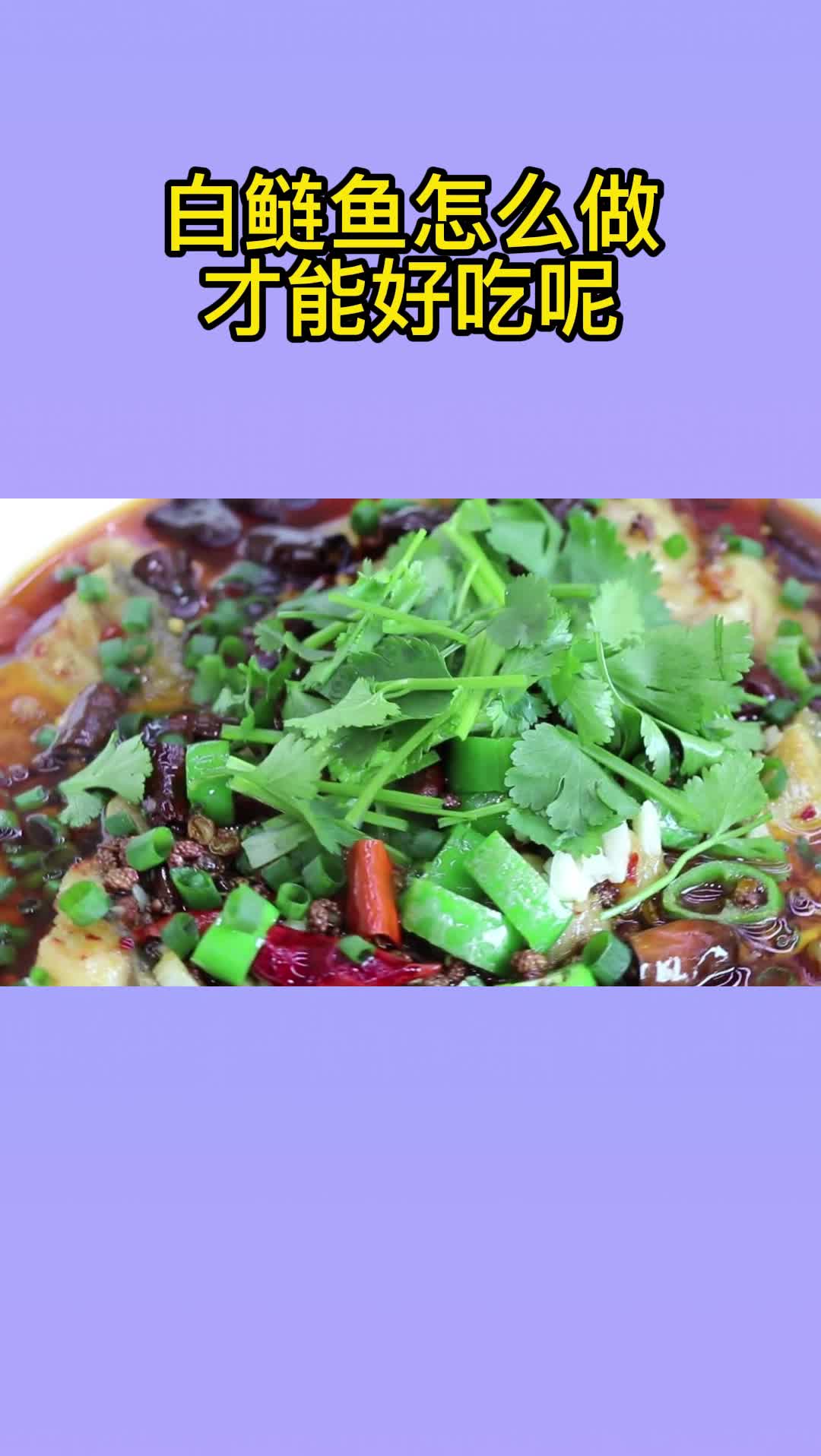 吃一口美味的白鲢鱼,吃在嘴里,爽到心头