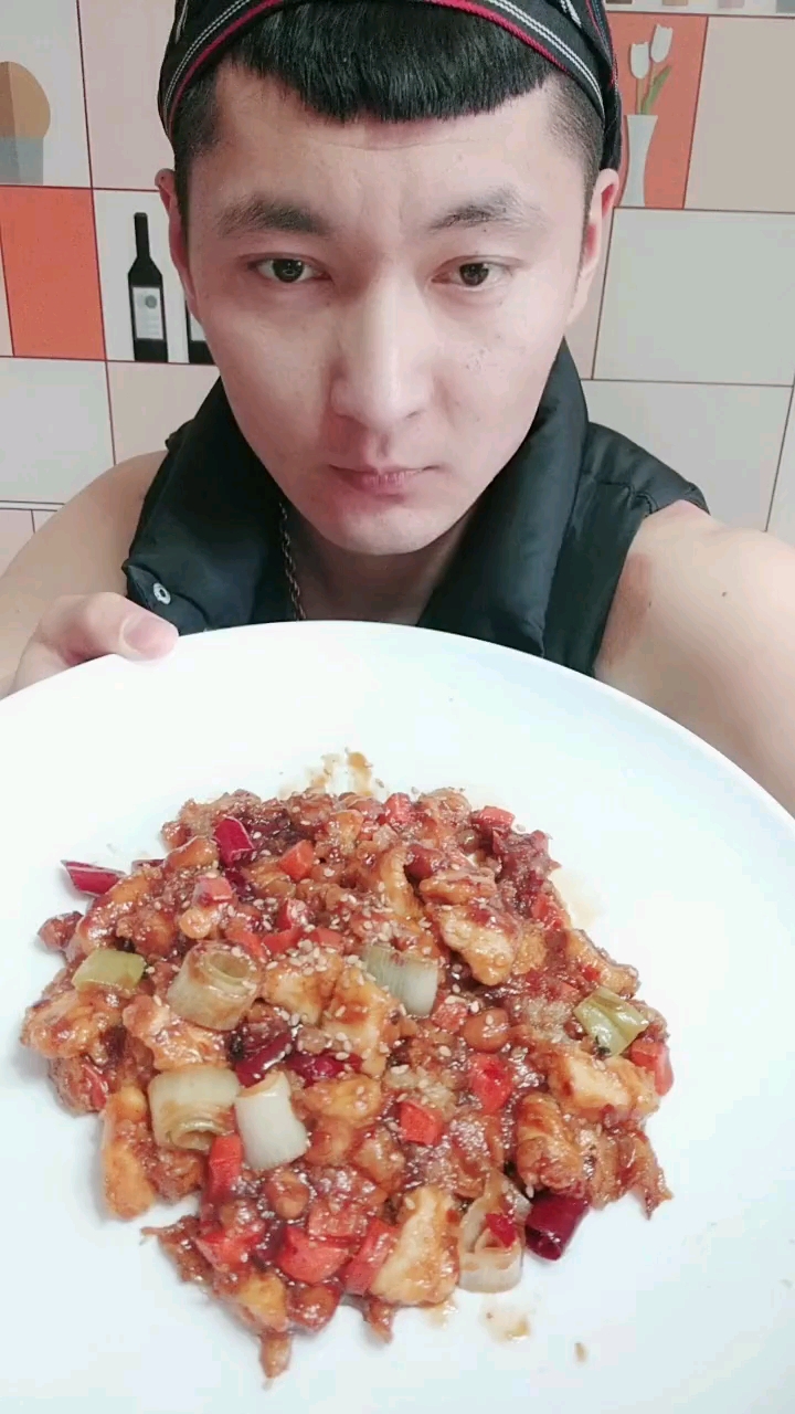 宫保鸡丁教程在上个作品