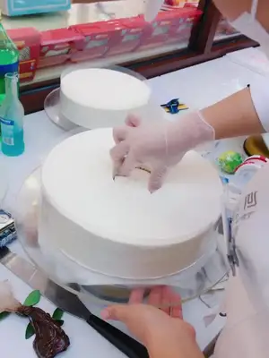 五层架子蛋糕,喜欢吗? #都怪食物先动手