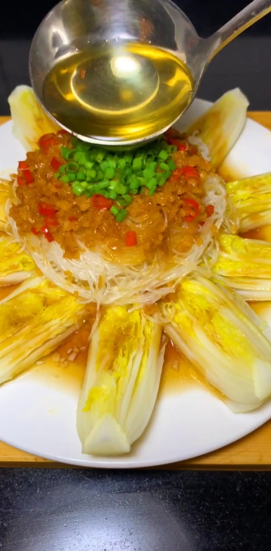 #美食#这个菜心太漂亮了