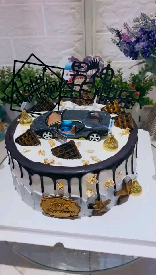 兰博基尼毒药款蛋糕