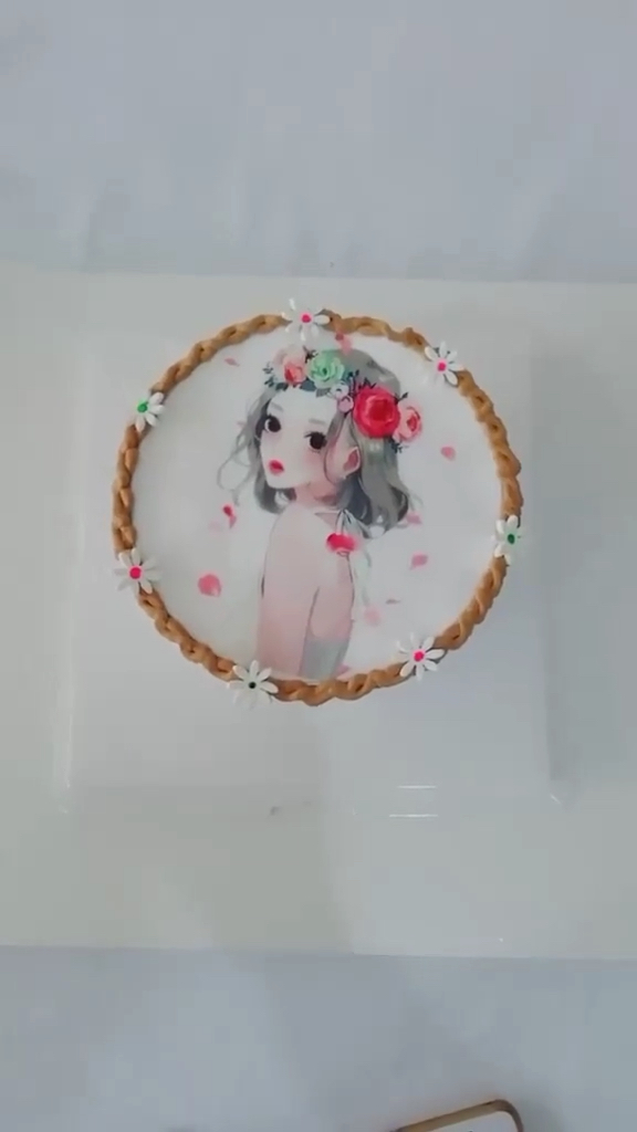 #全民正能量#糯米纸打印蛋糕,设计操作步骤有喜欢的请关注