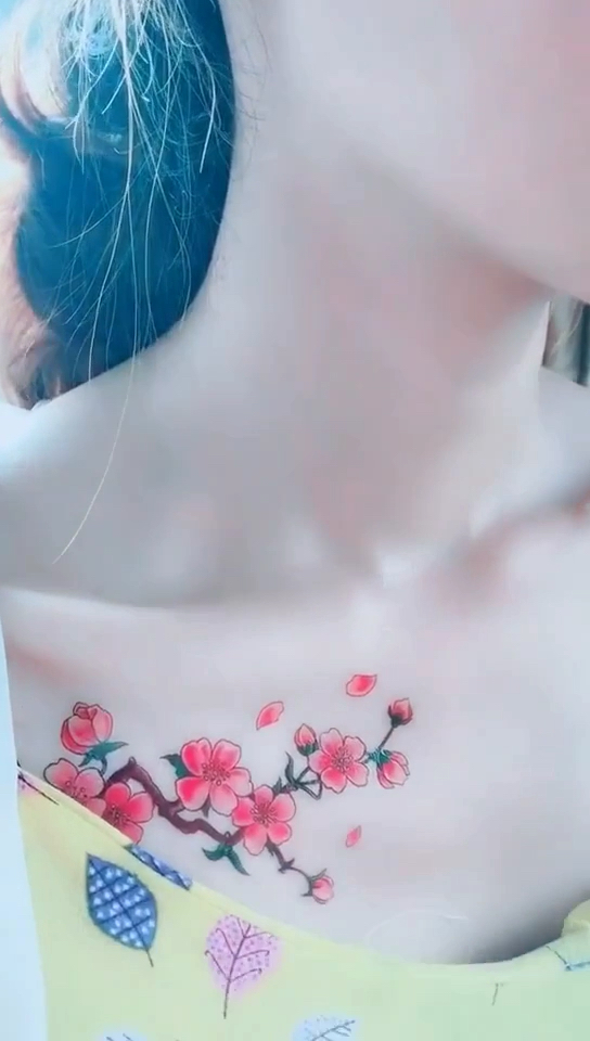 梅花纹身贴