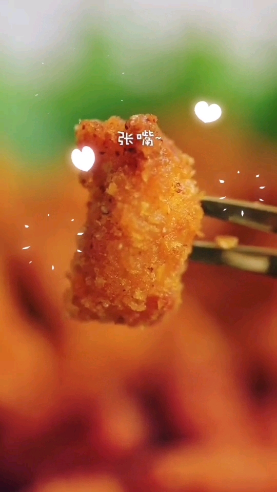 在家自制炸鸡块 堪比KFC 好吃到流眼泪 