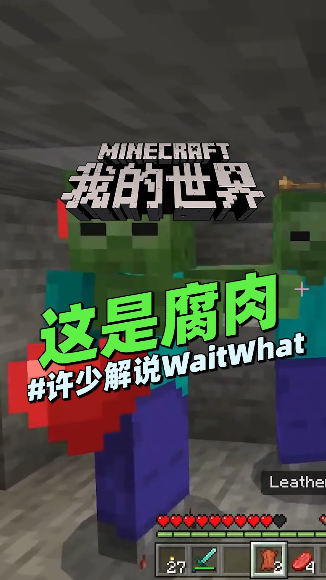 #我的世界#这是腐肉