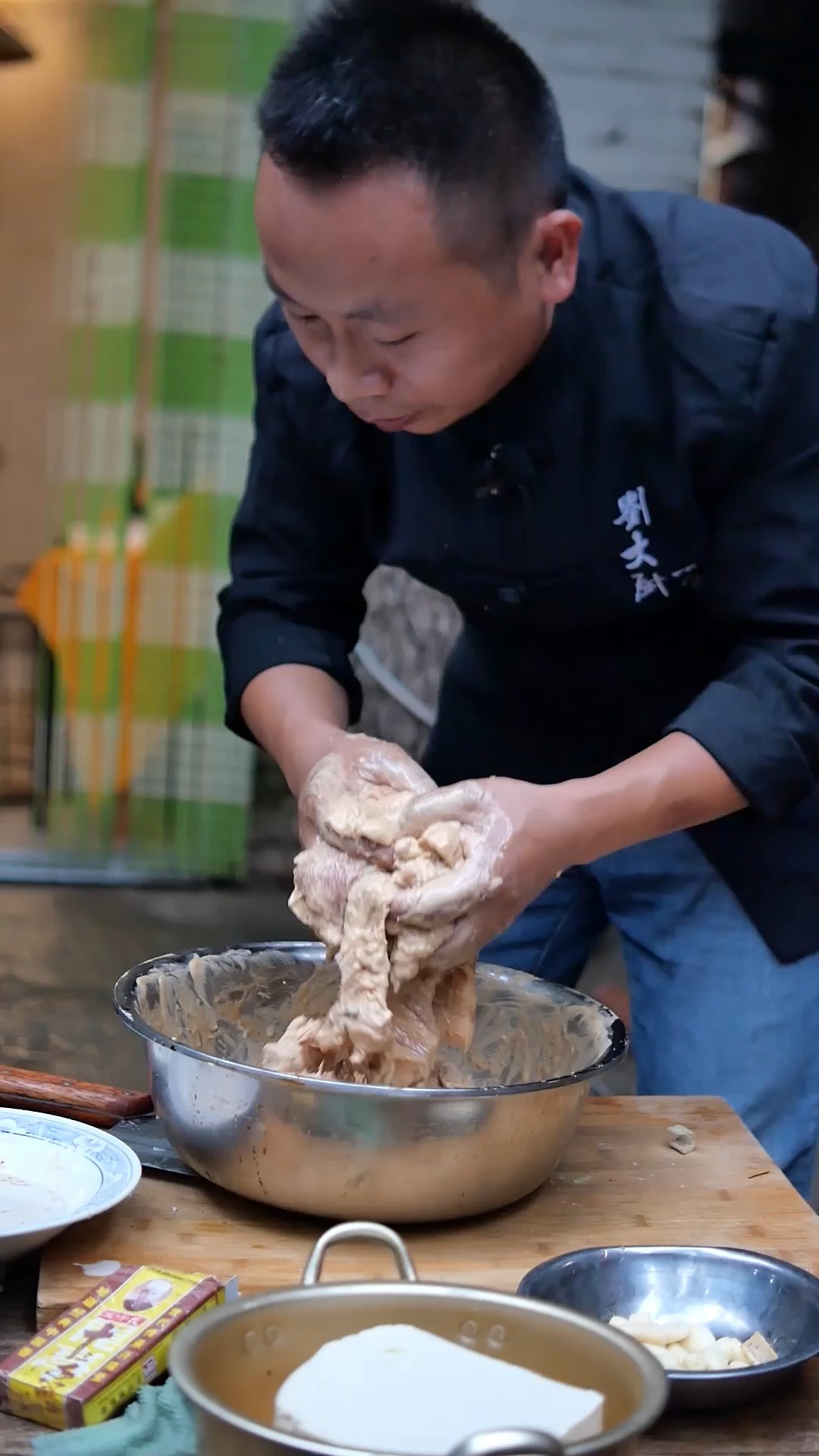 酥肉扣碗,五花肉的农家做法