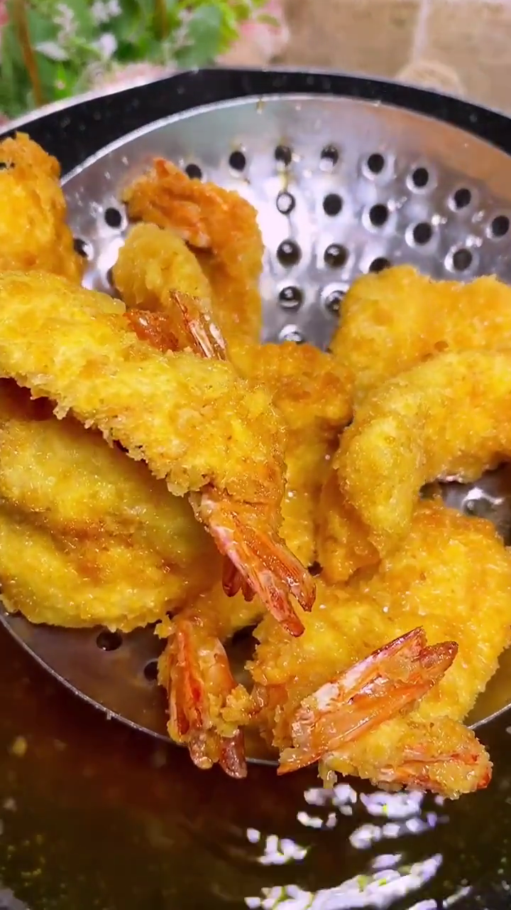 干炸大虾怎么做又酥又好吃