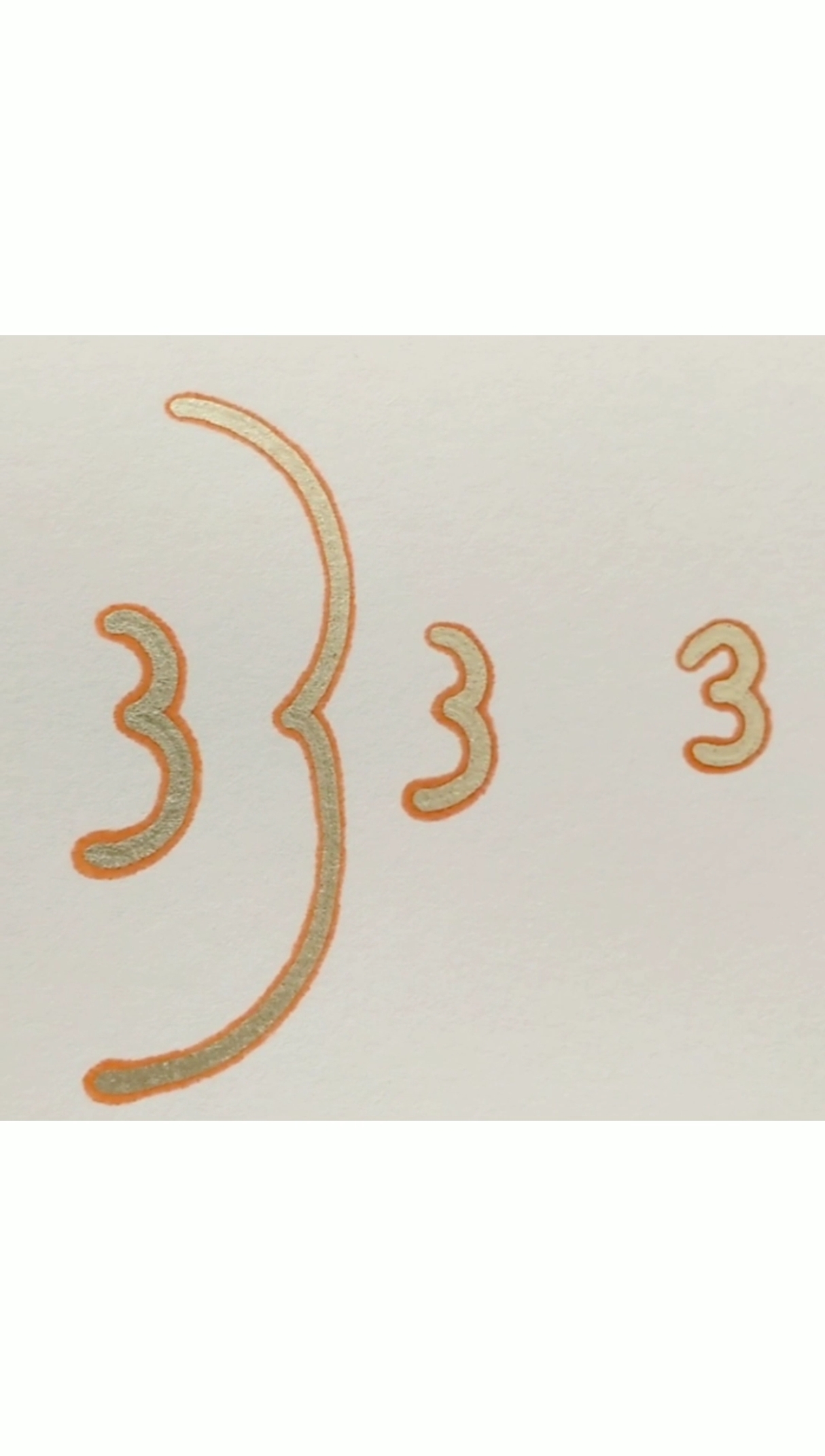 #简笔画#用4个3画小鱼