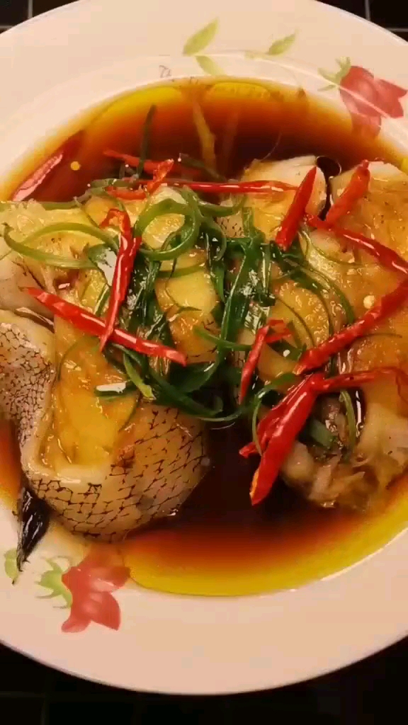 #美食#清蒸银鳕鱼