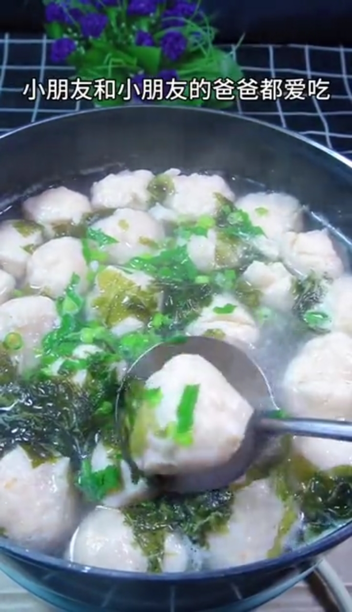 #爱美食爱生活#家庭版虾滑 好吃营养 全家人都爱