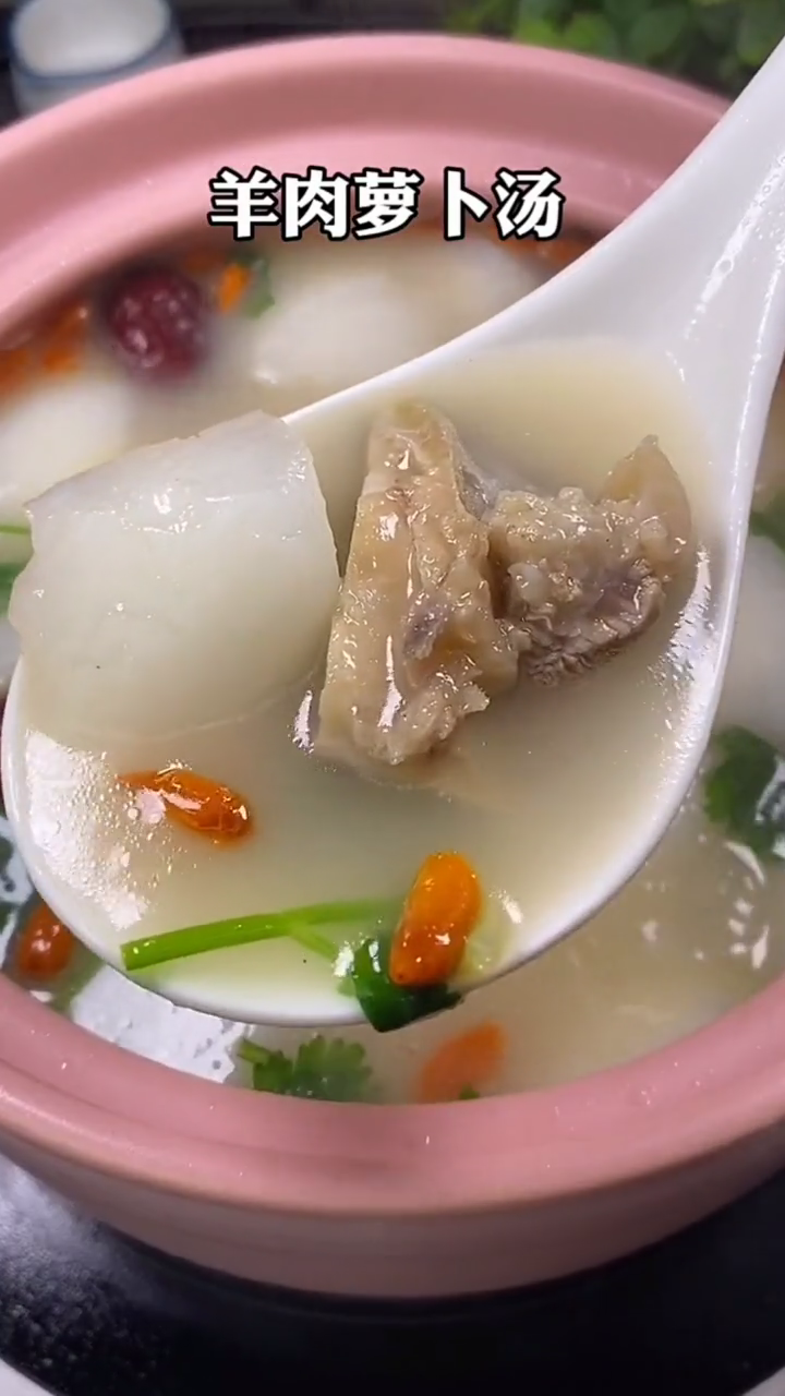 羊肉萝卜汤的做法