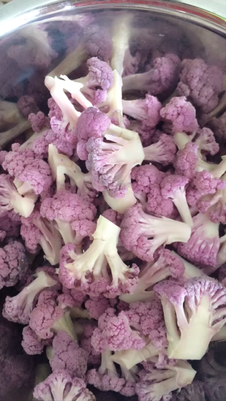 紫色菜花