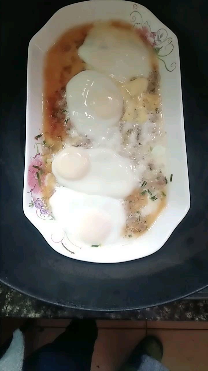 肉未蒸荷包蛋