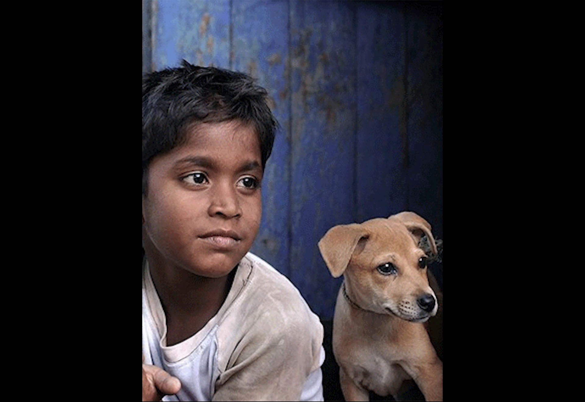 #电影#贫民窟的孙子想吃披萨,奶奶只能看着图片做