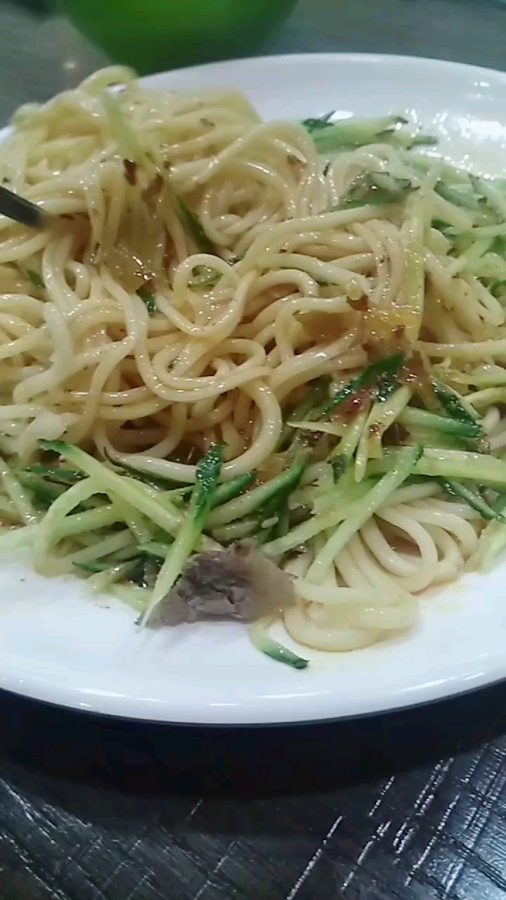 #音为有你#一碗干拌牛肉面,好吃不上火