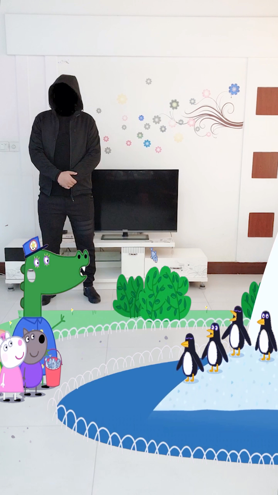#小猪佩奇#你知道企鹅喜欢吃什么吗