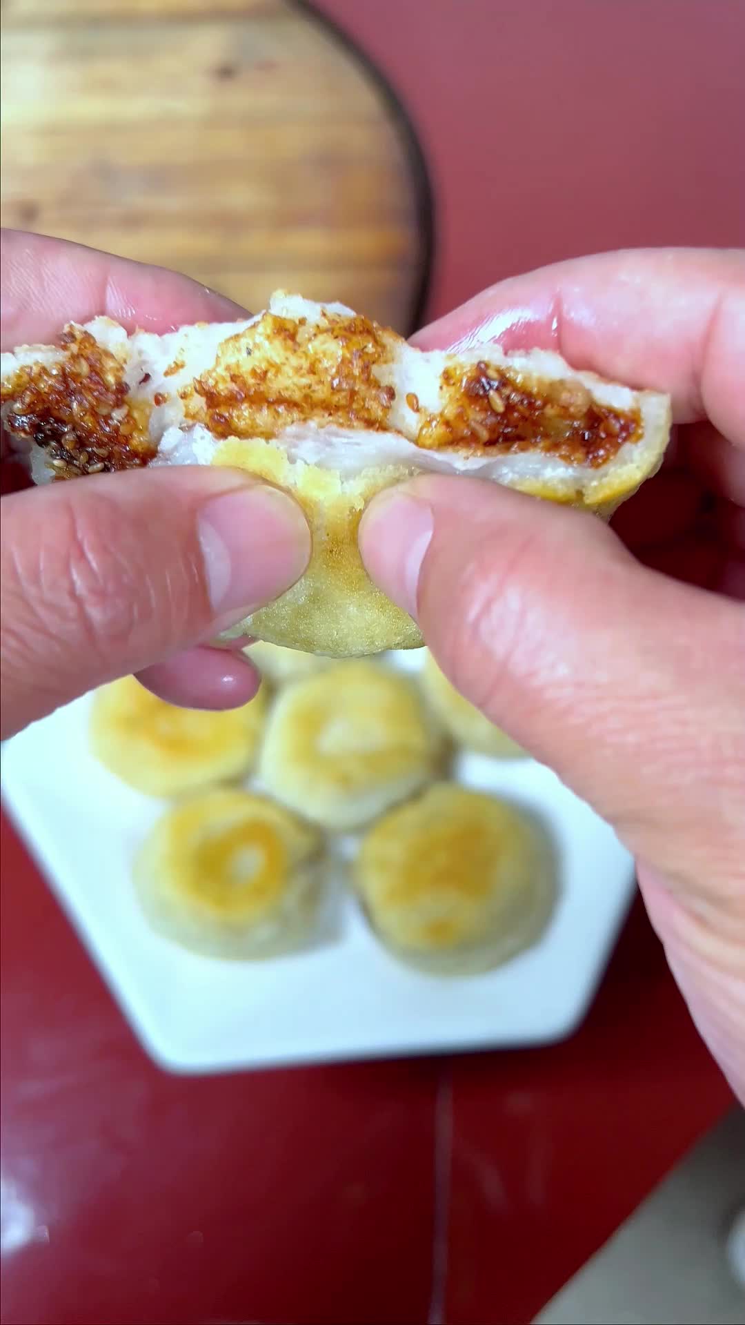 红糖流心糯米糍粑,南方特色做法,按照这个做法简单!