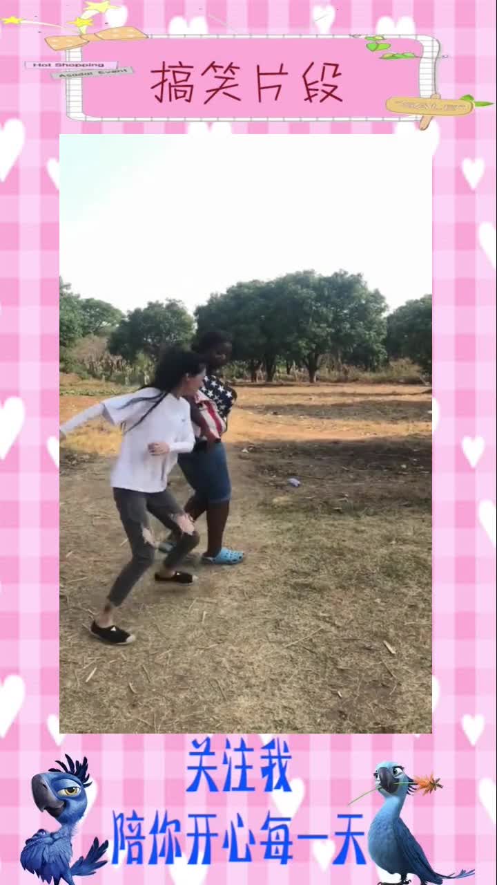中国女生和非洲女人打架,原来真正的王者,还是战斗民族#搞笑视频#