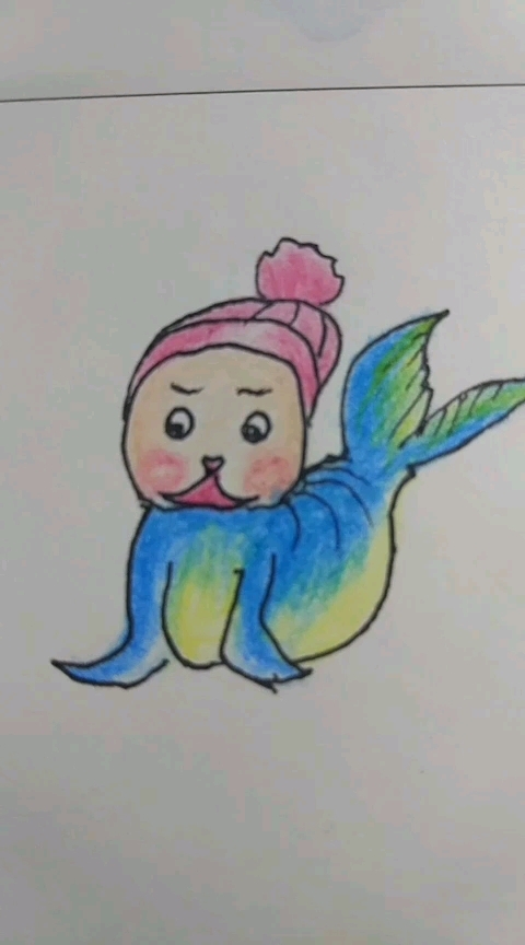 卡通海豚宝宝