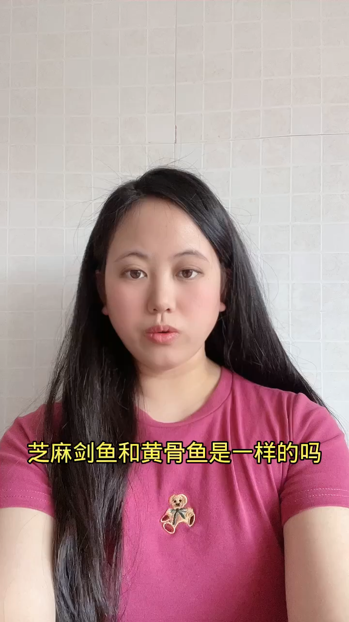 芝麻剑鱼和黄骨鱼是一样的吗