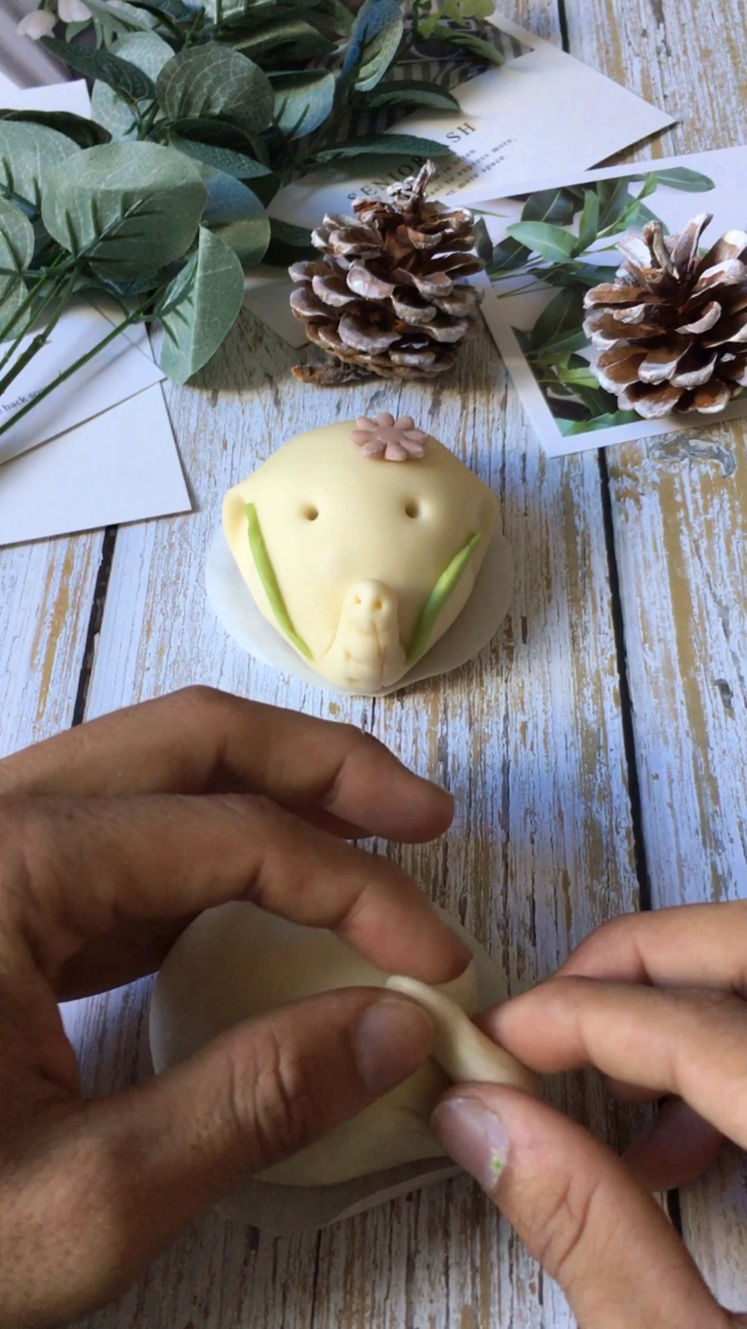 #自制美食#大象馒头教程,你能留下免费的双击支持一下我吗?