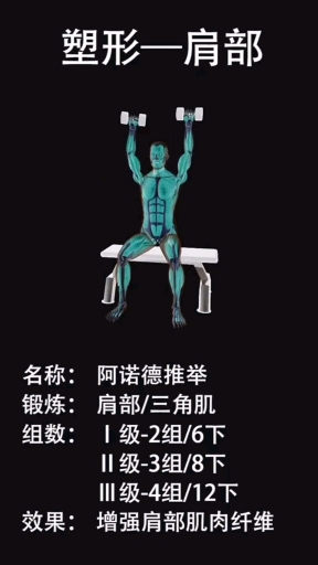 肩部肌肉训练