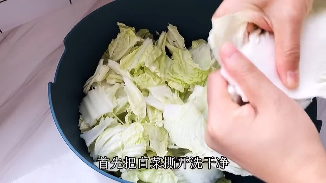 入冬后最合适吃这样一锅暖暖的白菜粉条豆腐煲家常美味超级下饭农道辣酱蒜泥狠辣白菜豆腐