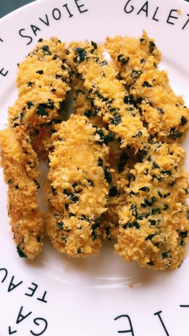 海苔鸡柳,小朋友的最爱