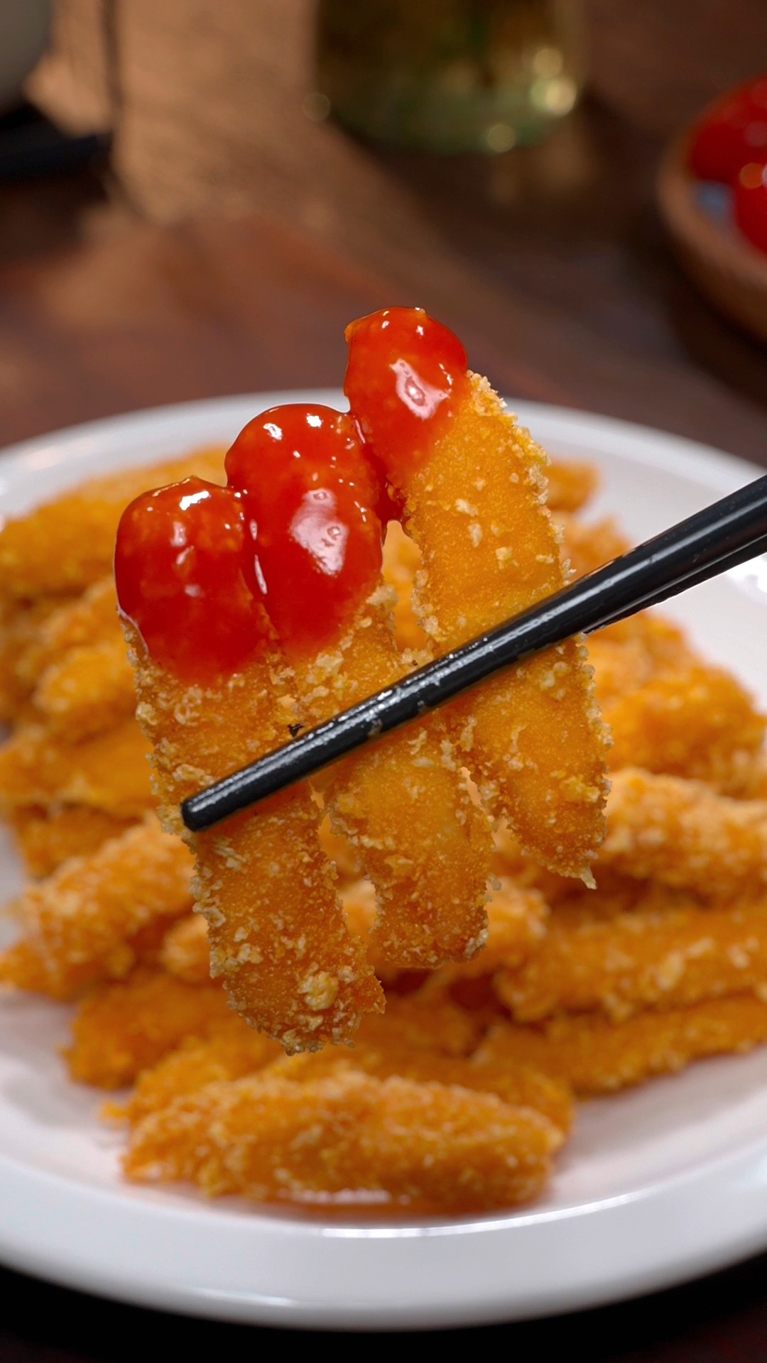 以后孩子想吃炸鸡柳了,教你在家就能做,用上好油炸,干净又卫生~#炸鸡柳
