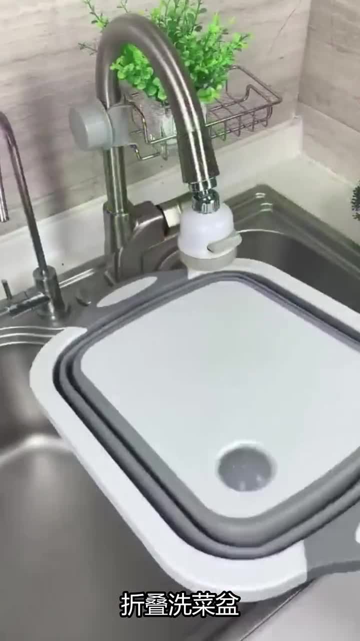 有了这个洗菜神器之后,我把家里的洗菜盆都扔掉了!