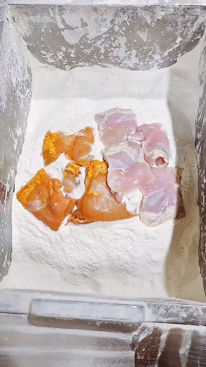 炸鸡裹粉