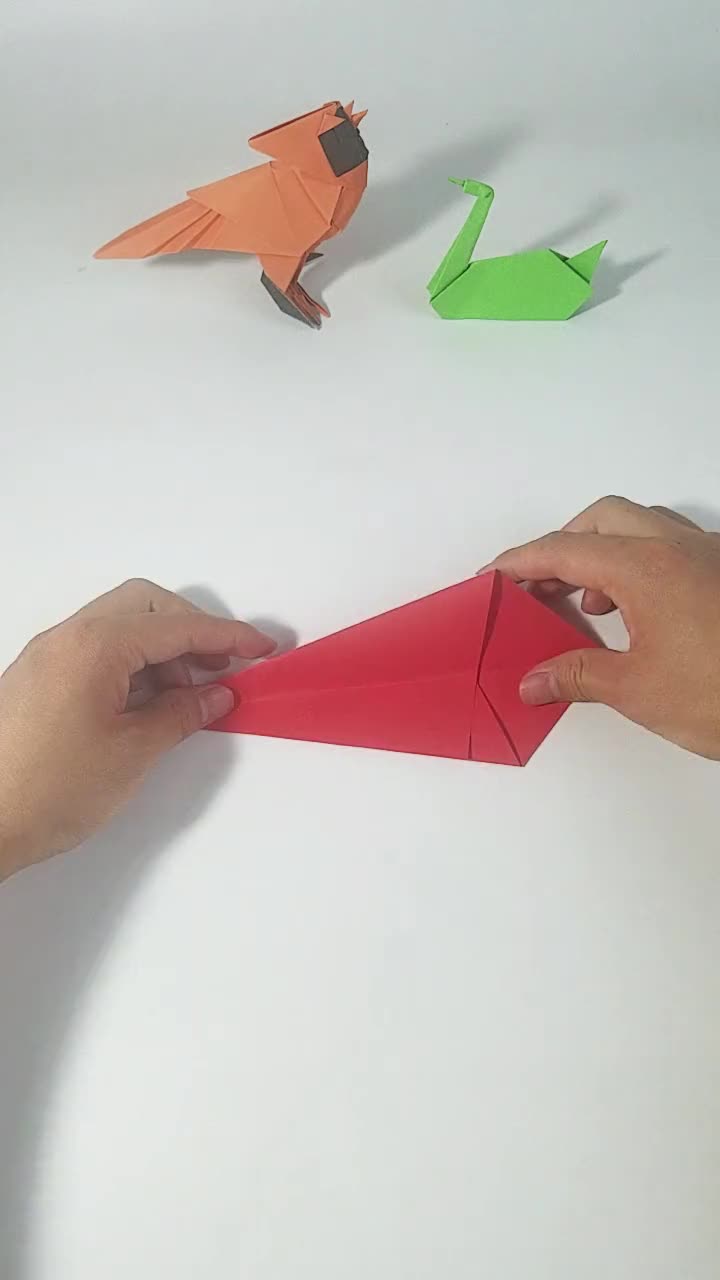 折纸小天鹅