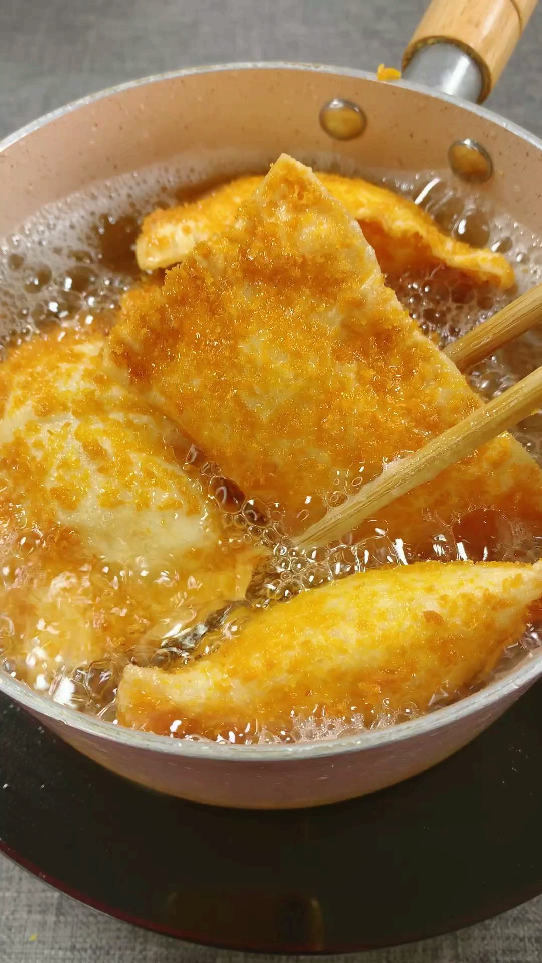 馄饨皮也可以做香蕉派