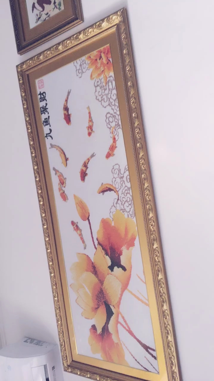 还有多少人手里有没绣完的十字绣