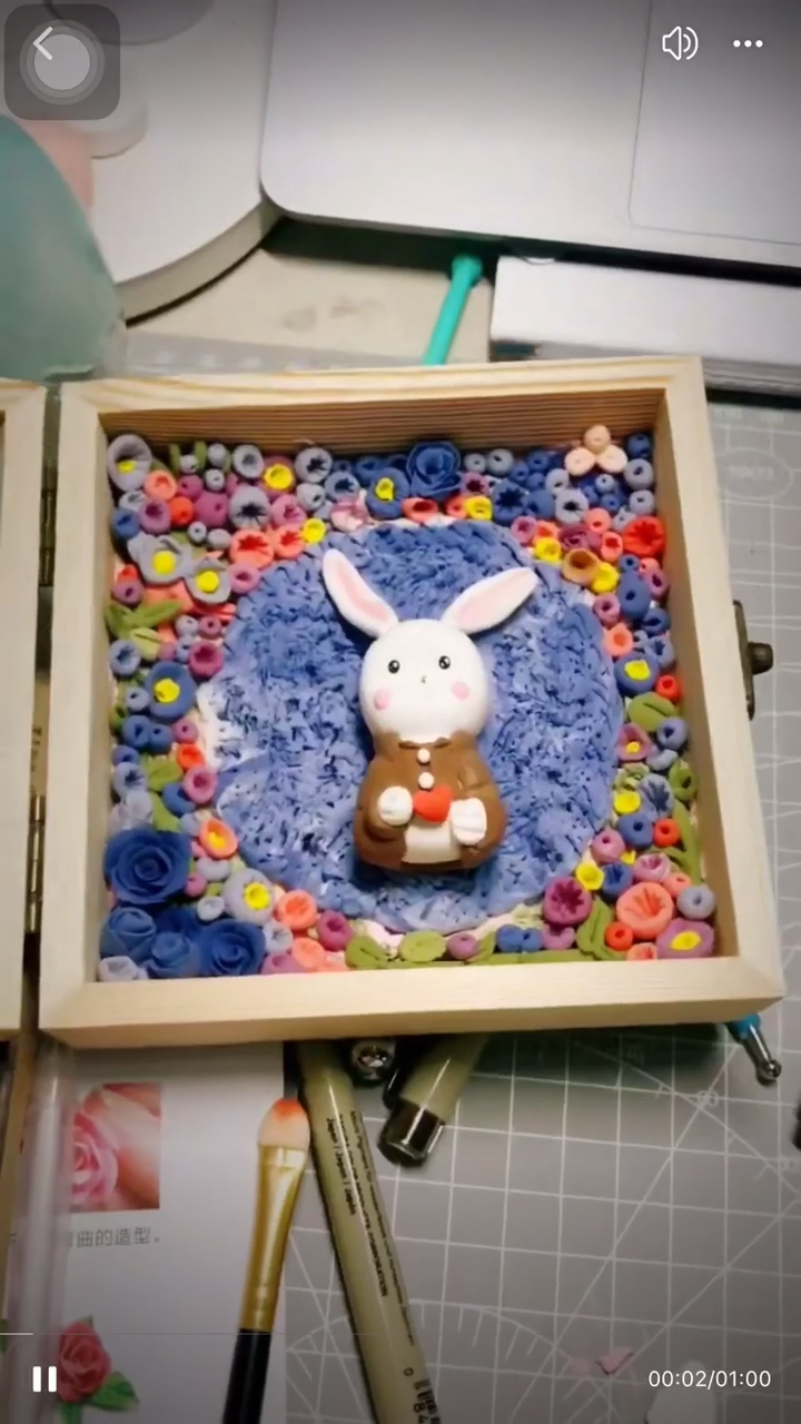 永存的记忆!超轻粘土作品!