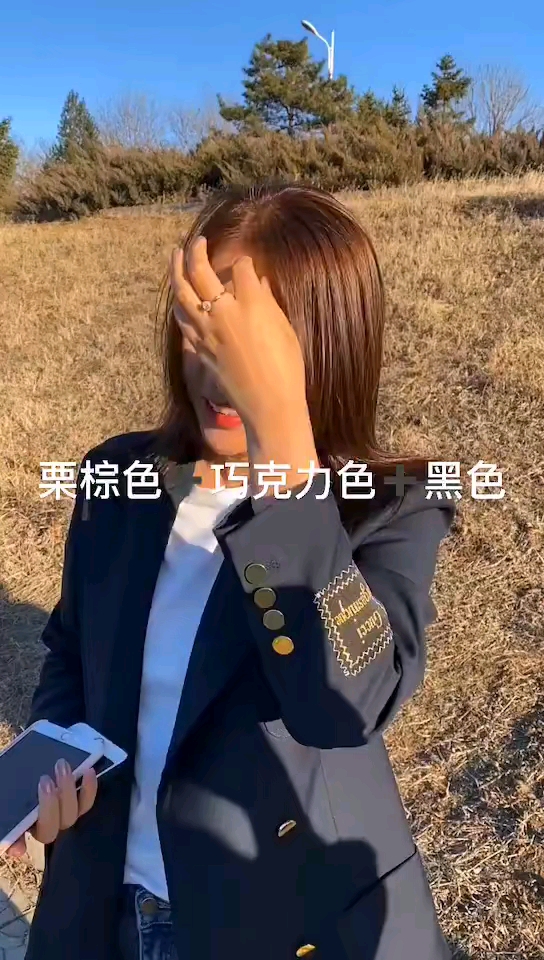 栗棕色巧克力色黑色
