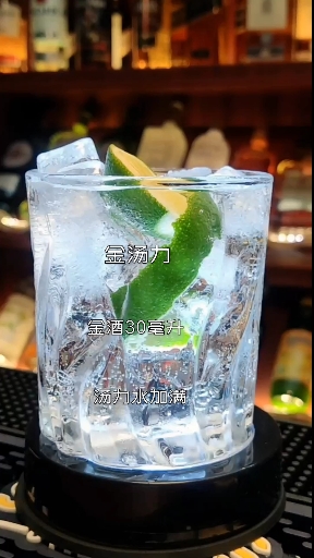 #镜头里的秋天#金汤力鸡尾酒教程,在家也能调制的可口鸡尾酒,解乏消困必备!