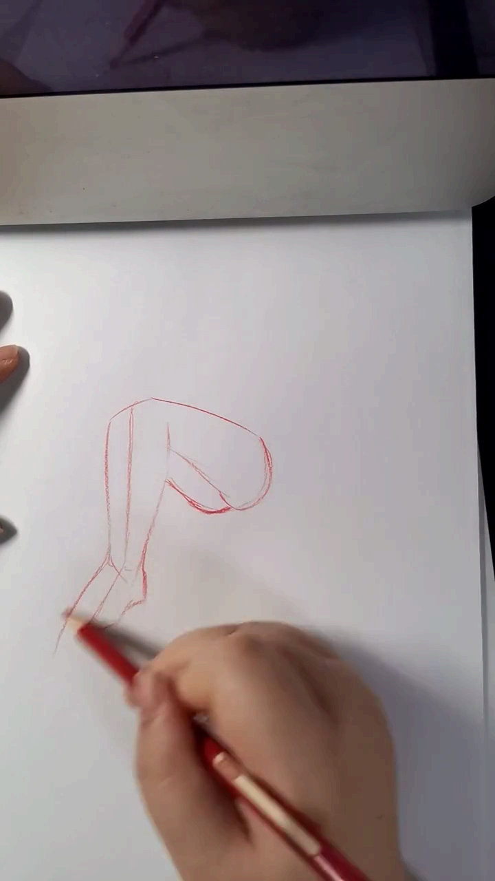 教画人鱼尾!奇幻创作,了解人体结构后,可以想怎么画就怎么画!